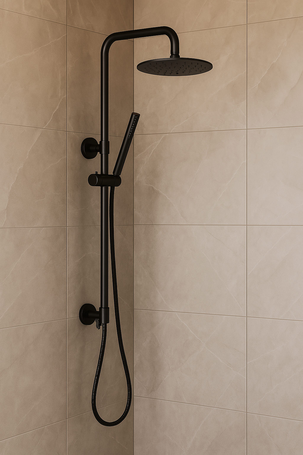 Oscar Twin Rail Shower
