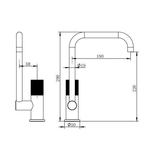 Illusion Progressive Kitchen Mixer