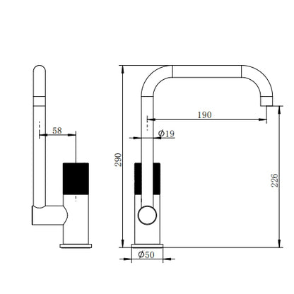 Illusion Progressive Kitchen Mixer