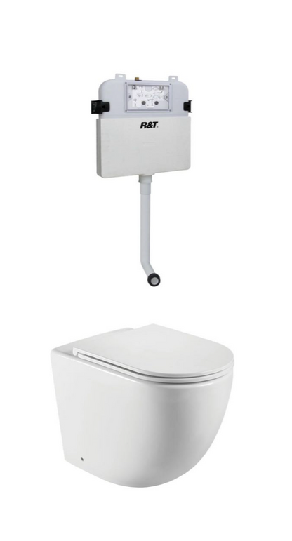 Aria Wall Faced Pan Toilet Suite