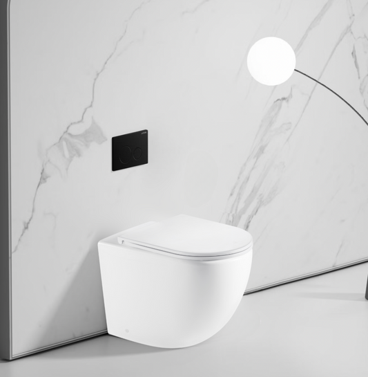 Aria Wall Faced Pan Toilet Suite