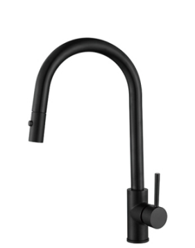 Black Pull-Out Sink Mixer